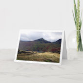 Mount Snowdon, Snowdonia National Park, Wales Karte (Vorderseite)