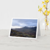 Mount Snowdon, Snowdonia Nationalpark, Walisisch Karte (Gelbe Blume)
