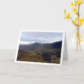 Mount Snowdon, Snowdonia Nationalpark, Walisisch Karte (Gelbe Blume)