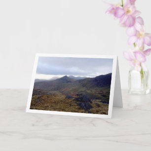 Mount Snowdon, Snowdonia-Nationalpark, Walisisch Karte
