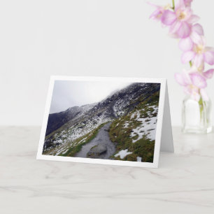 Mount Snowdon, Snowdonia, Wales, Vereinigtes König Karte