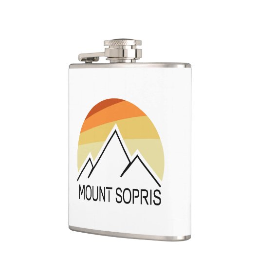 Mount Sopris Retro Flachmann (Links)