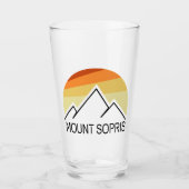 Mount Sopris Retro Glas (Vorderseite)