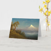 Mount St. Helens | Albert Bierstadt Karte (Gelbe Blume)