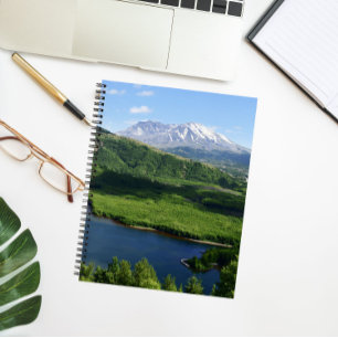 Mount St Helens Coldwater Lake Landschaft Notizblock