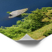 Mount St Helens Coldwater Lake Landschaft Poster (Ecke)