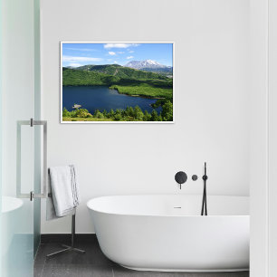 Mount St Helens Coldwater Lake Landschaft Poster