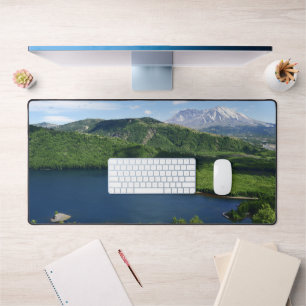 Mount St Helens Coldwater Lake Landschaft Schreibtischunterlage