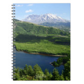Mount St Helens Coldwater Lake Scenic Landscape Notizblock (Vorderseite)