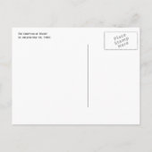 Mount St. Helens Eruption, 18. Mai 1980 Postkarte (Rückseite)