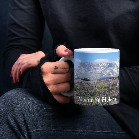 Mount St Helens Foto Kaffee Tasse