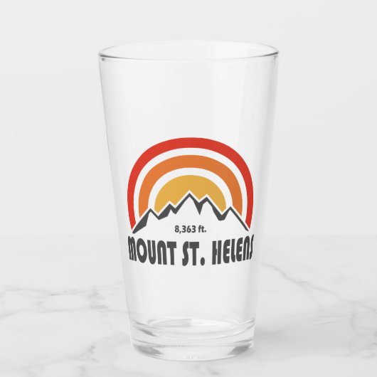 Mount St. Helens Glas (Vorderseite)