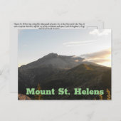 Mount St Helens Landschaftliches Foto Postkarte (Vorne/Hinten)