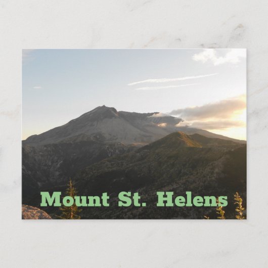 Mount St Helens Landschaftliches Foto Postkarte (Vorderseite)
