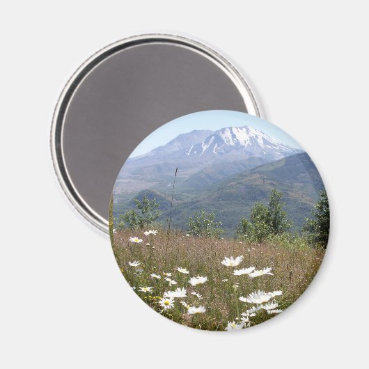Mount St. Helens Magnet (Vorderseite/Rückseite)