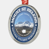 Mount St Helens Ornament Aus Metall (Links)