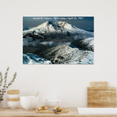 Mount St. Helens Poster (Küche)
