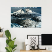 Mount St. Helens Poster (Heimbüro)
