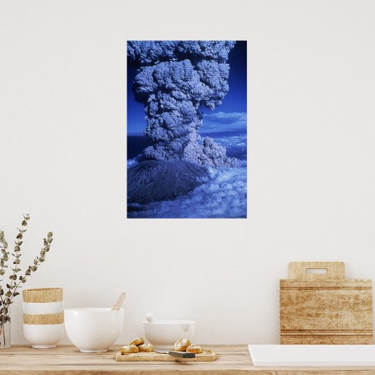 Mount St. Helens Poster (Küche)