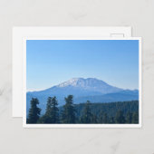 Mount St. Helens Postkarte (Vorne/Hinten)