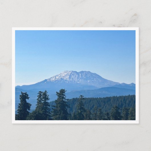Mount St. Helens Postkarte (Vorderseite)
