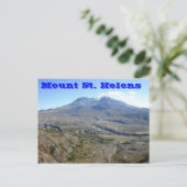Mount St. Helens Postkarte (Stehend Vorderseite)