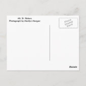 Mount St. Helens Postkarte (Rückseite)