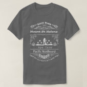Mount St Helens State Park Washington T-Shirt (Design vorne)
