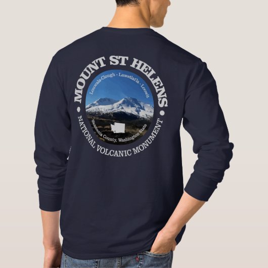 Mount St Helens T-Shirt (Rückseite)
