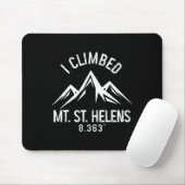 Mount St Helens Washington Bergsteigen Gipfel Mousepad (Mit Mouse)