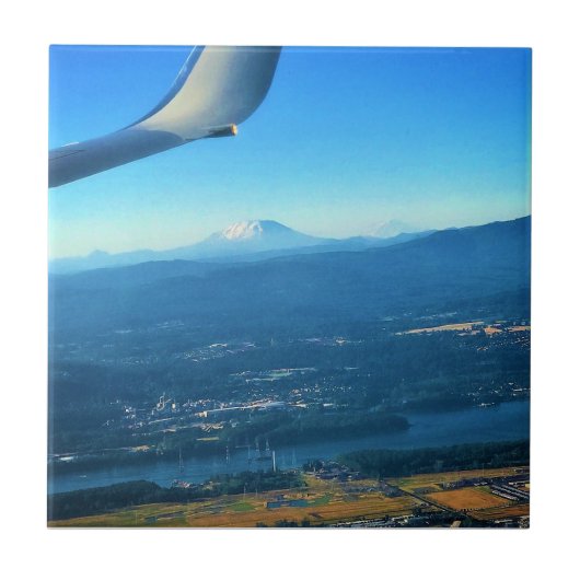 Mount St. Helens, Washington Fliese (Vorderseite)