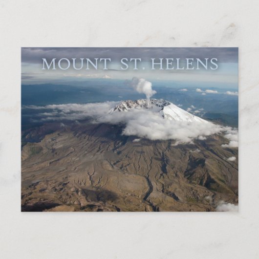 Mount St. Helens, Washington Postkarte (Vorderseite)