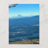 Mount St. Helens, Washington Postkarte (Vorderseite)