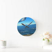 Mount St. Helens, Washington Runde Wanduhr (Zuhause)