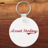 Mount Sterling Ohio Classic Design Schlüsselanhänger (Vorderseite)