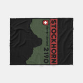 Mount Stockhorn Wanderung Mountainbiken Thun Schwe Fleecedecke (Vorderseite (Horizontal))
