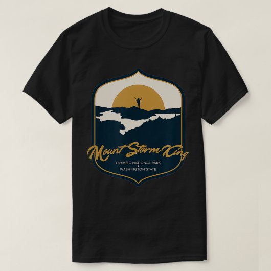 Mount Storm King Washington Staat T-Shirt (Design vorne)