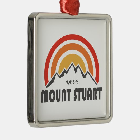 Mount Stuart Ornament Aus Metall (Rechts)