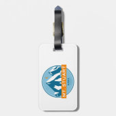 Mount Stuart Washington Stars Moon Gepäckanhänger (Rückseite vertikal)