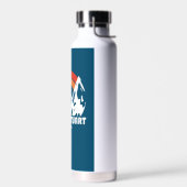 Mount Stuart Washington Sun Eagle Trinkflasche (Links)