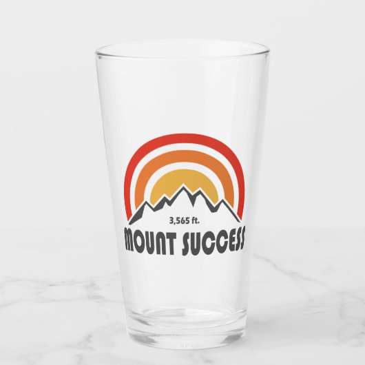 Mount Success New Hampshire Glas (Vorderseite)