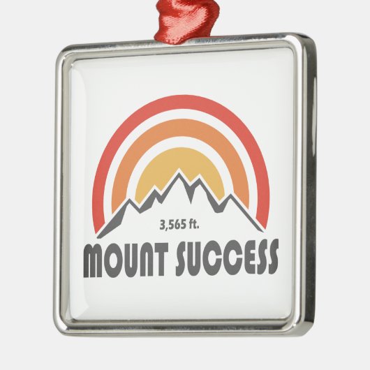 Mount Success New Hampshire Ornament Aus Metall (Links)