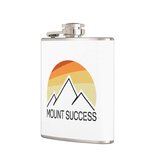 Mount Success New Hampshire Retro Flachmann (Links)