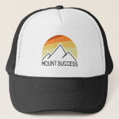 Mount Success New Hampshire Retro Truckerkappe (Vorderseite)