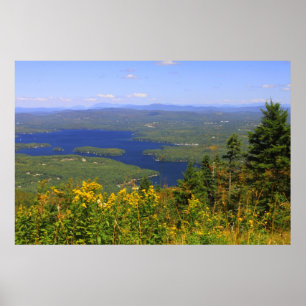 Mount Sunapee Lake Sunapee Aussicht Poster