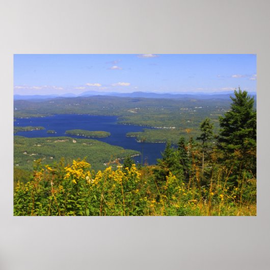 Mount Sunapee Lake Sunapee Aussicht Poster (Vorne)