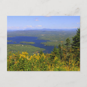 Mount Sunapee Lake Sunapee Aussicht Postkarte