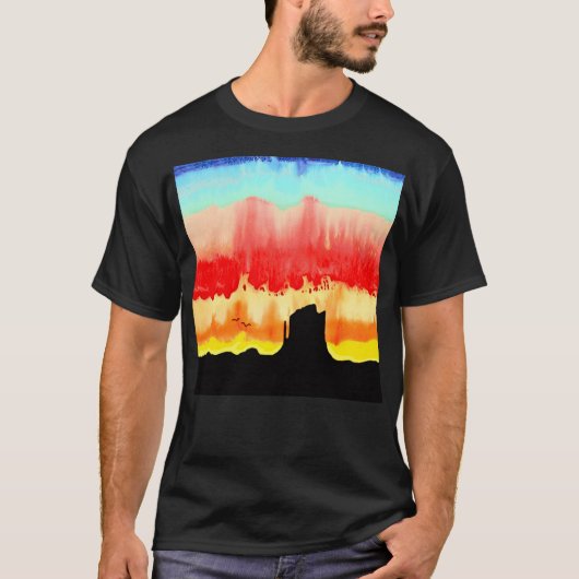 Mount Sunset T-Shirt (Vorderseite)