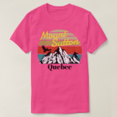 Mount Sutton ski Quebec 1 T-Shirt (Design vorne)