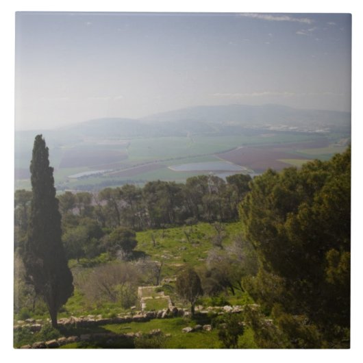 Mount Tabor, Ort biblischer Transformation Fliese (Vorderseite)